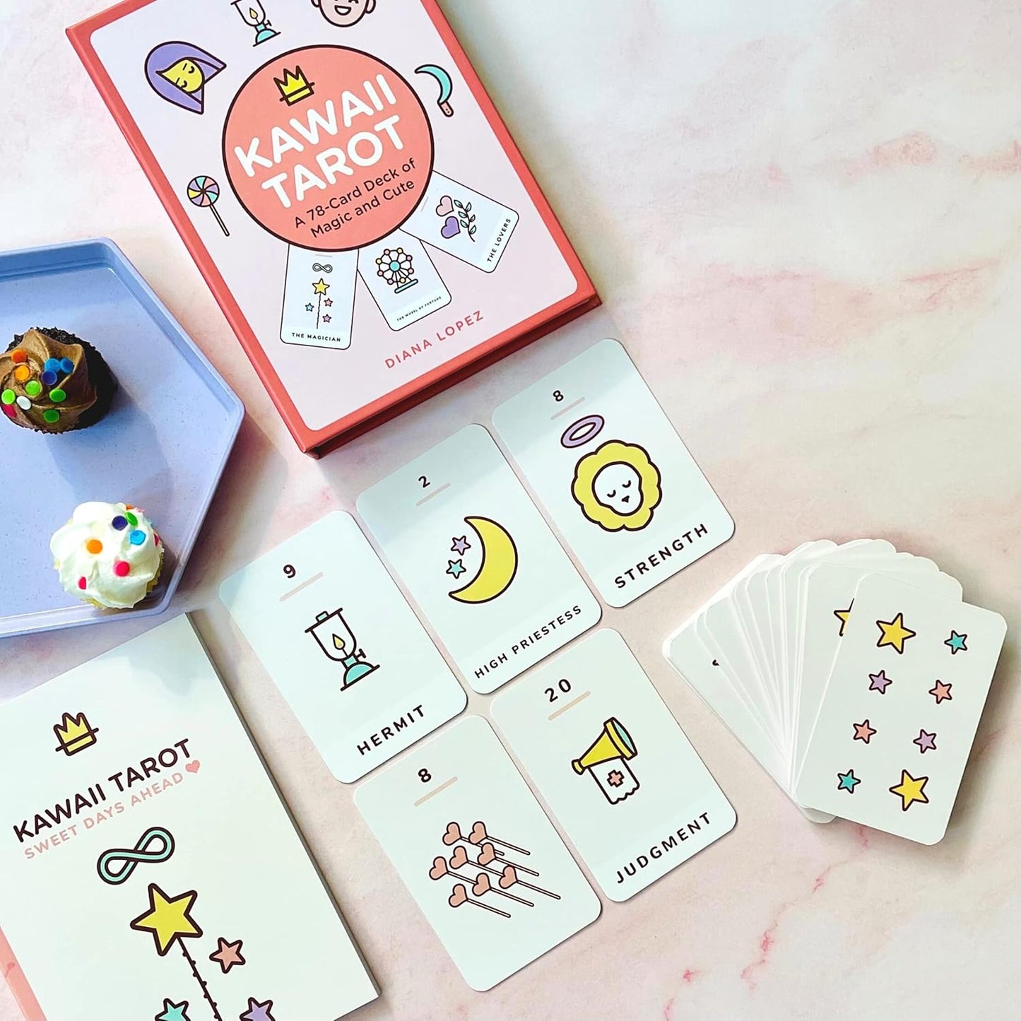 Kawaii Tarot Deck: A 78-Card Tarot Deck of Magic and Cute (Little Mystics' Cute Tarot)