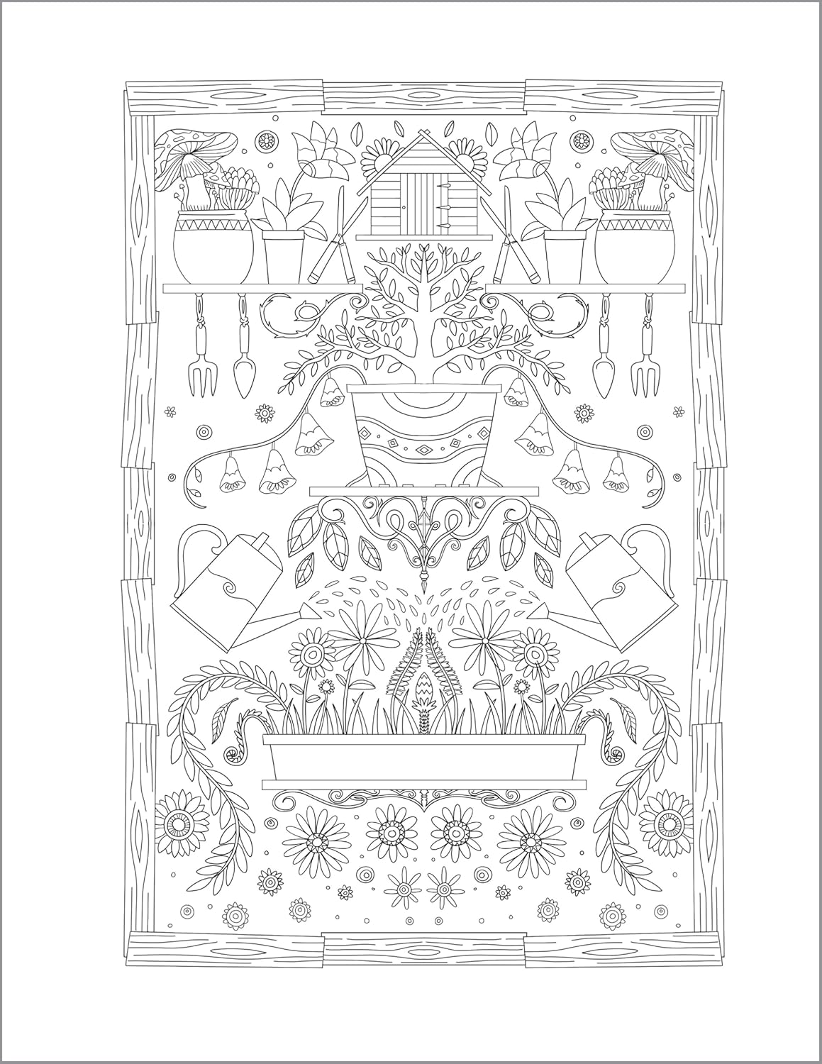 Witchcraft Coloring Book For Adults: Nourish the Spirit