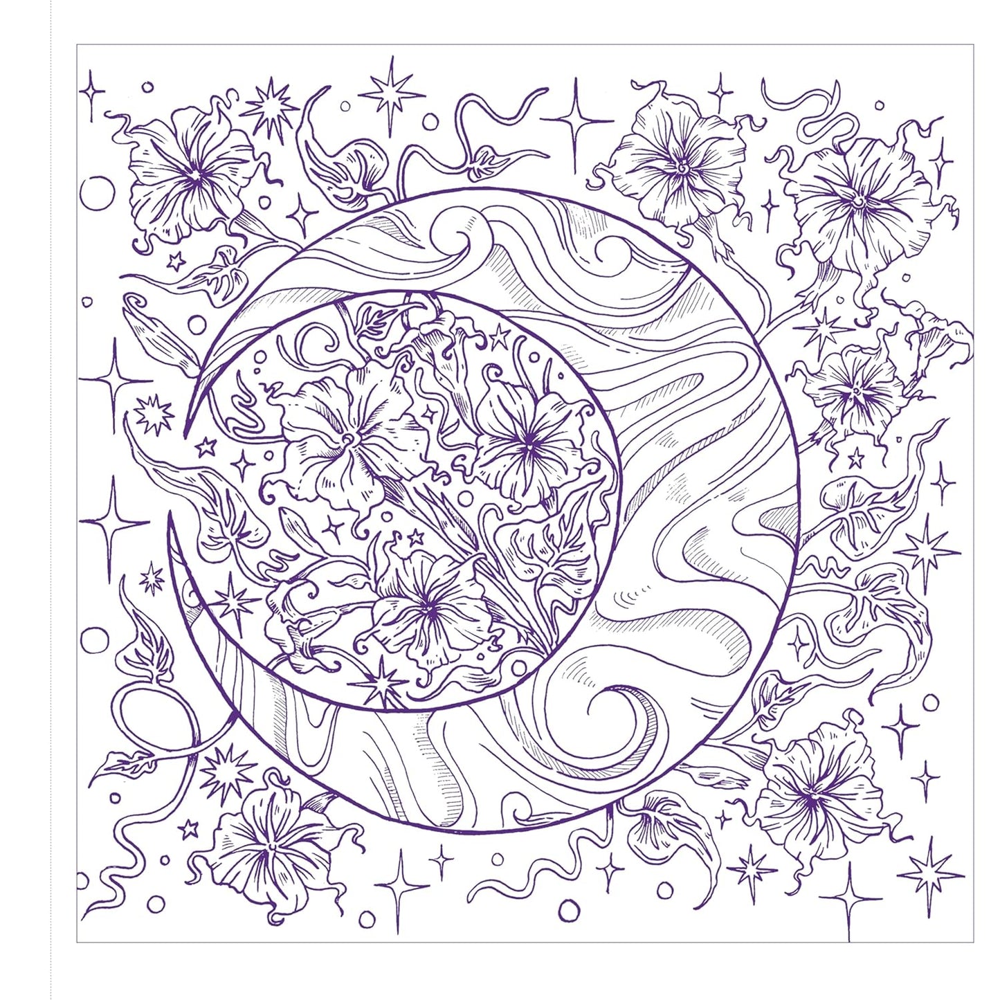 Starcana: Moon Magic: A Coloring Book For the Cosmic Spirit