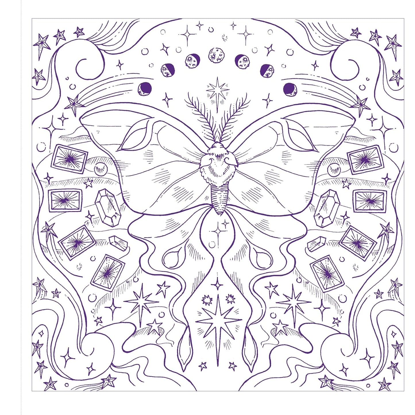 Starcana: Moon Magic: A Coloring Book For the Cosmic Spirit