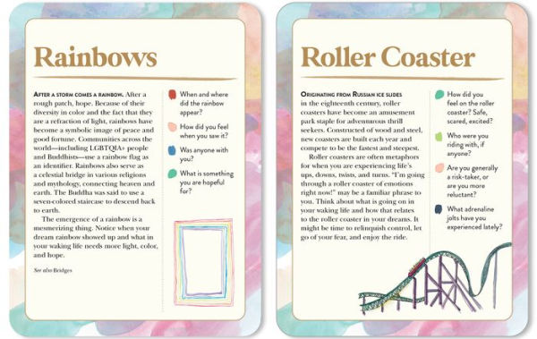 Dream Symbols Card Deck: Decode Your Nightly Dreams