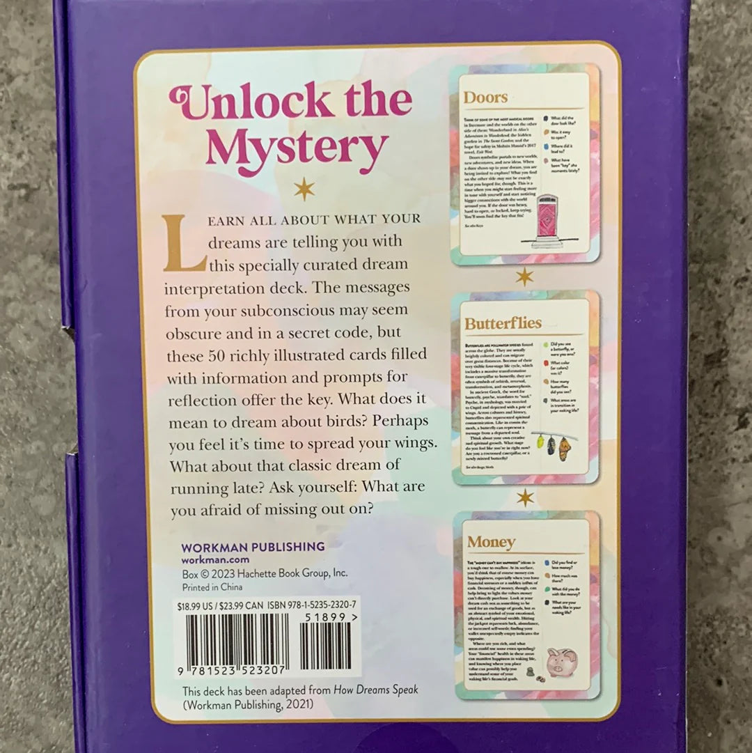 Dream Symbols Card Deck: Decode Your Nightly Dreams