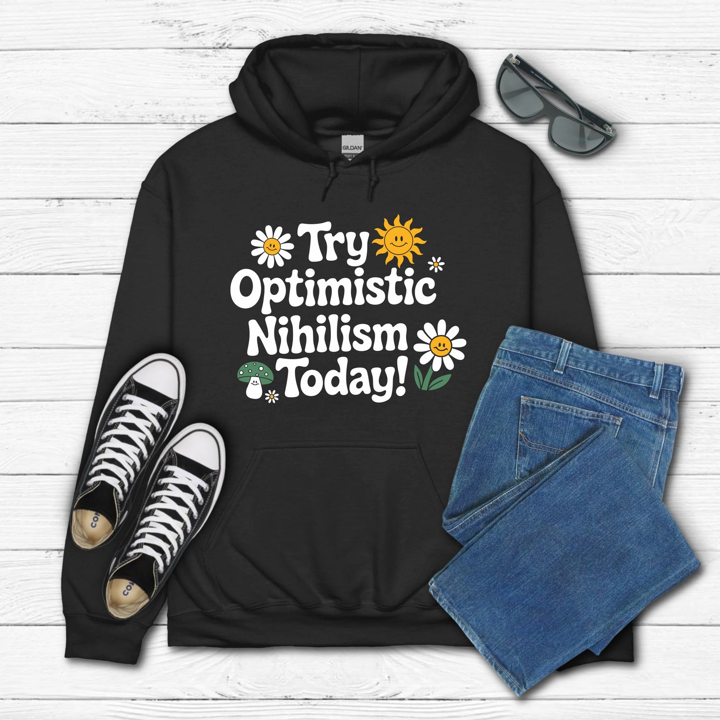 Optimistic Nihilism Hoodie