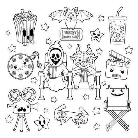 The Creepy Cute Goth Coloring Book