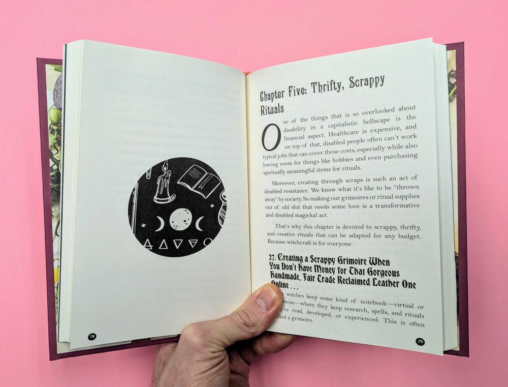 Disabled Witchcraft: 90 Rituals For Limited-Spoon Practitioners