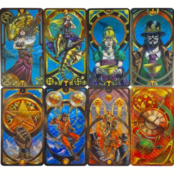 Steampunk Art Nouveau Tarot Deck