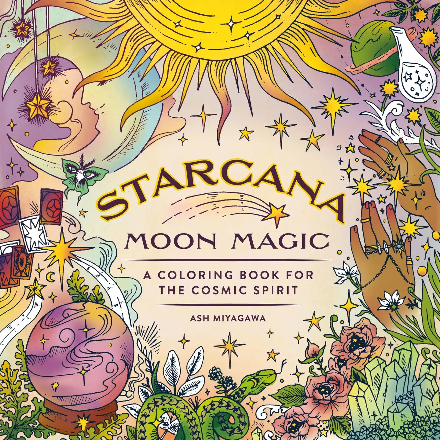 Starcana: Moon Magic: A Coloring Book For the Cosmic Spirit