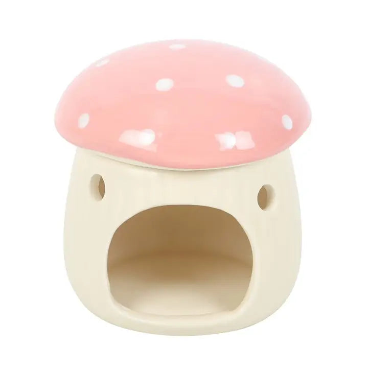 Pink Mushroom Shaped Oil Burner