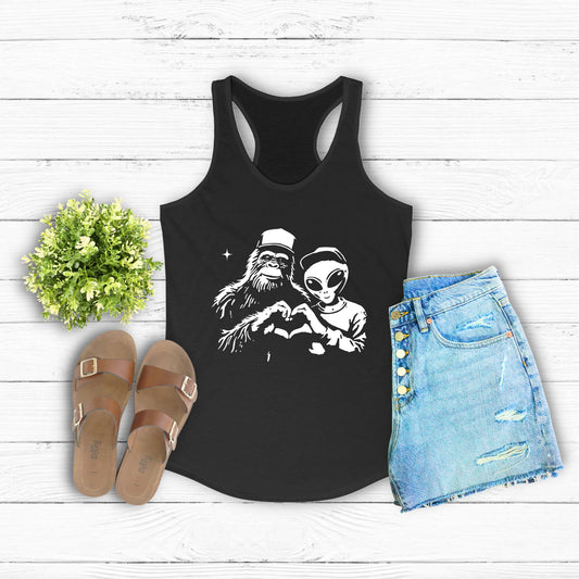 Believe Racerback Tank