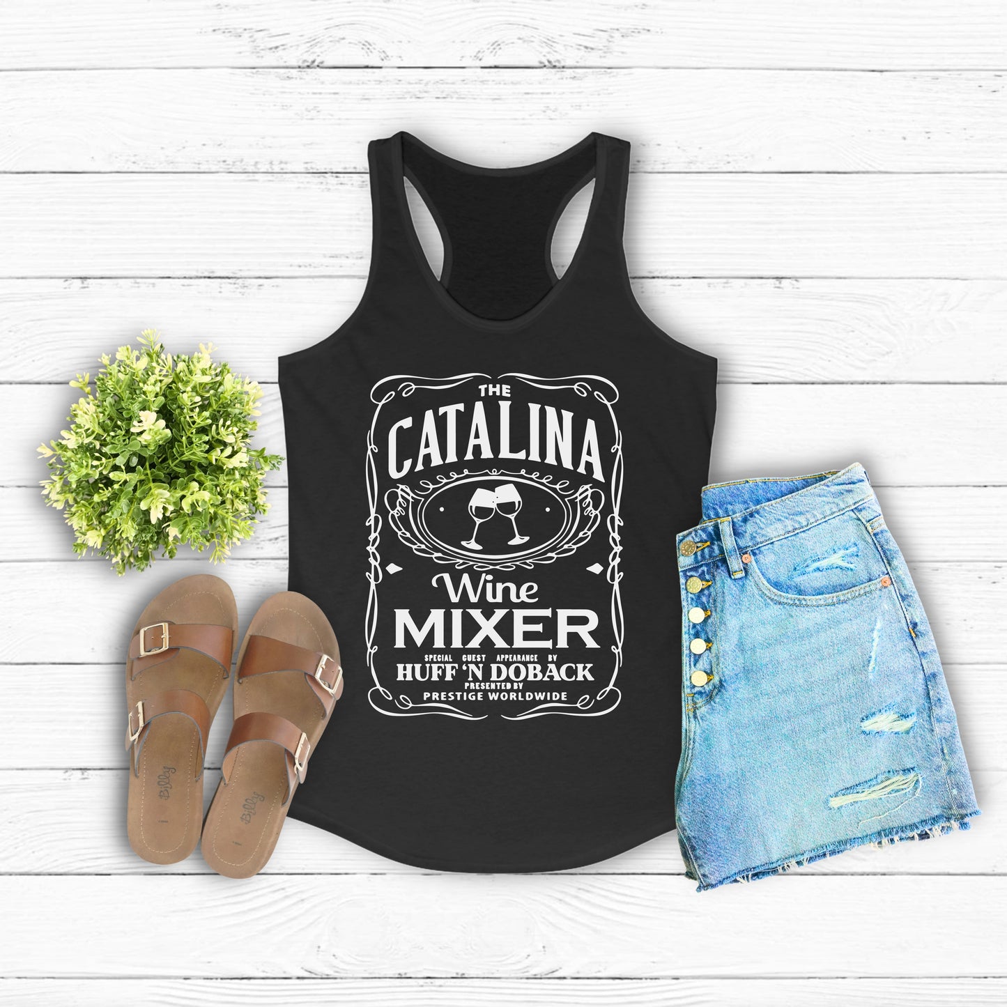 Catalina Wine Mixer Racerback Tank