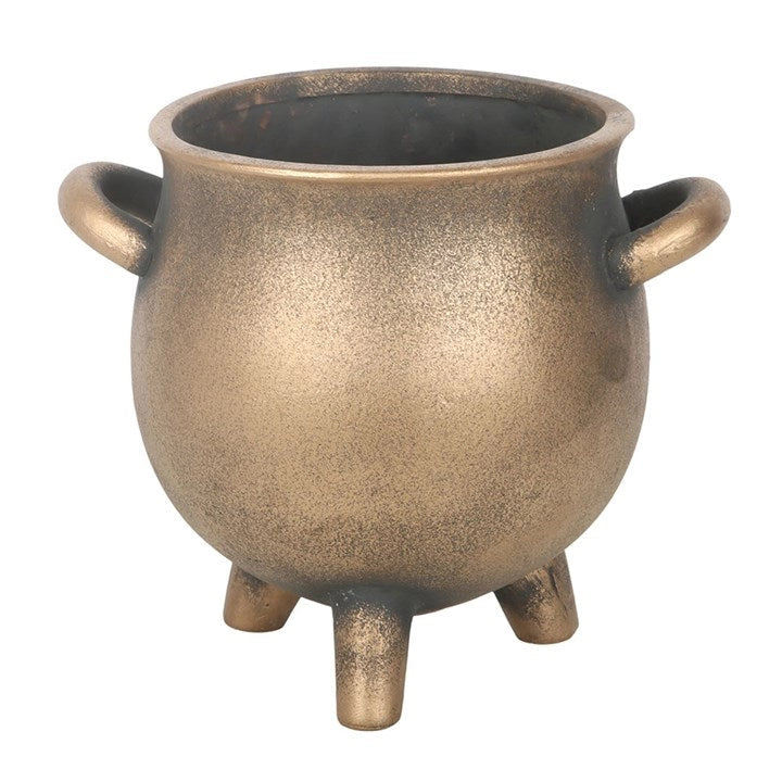 Herbal Magic Cauldron Terracotta Planter