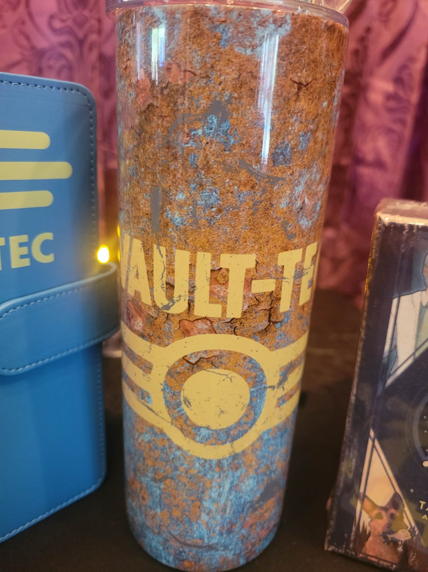 Fallout Tarot Gift Bundle | Vault-Tec Tarot Journal, Fallout Tarot Deck, Tumbler & Funny Gamer Shirt