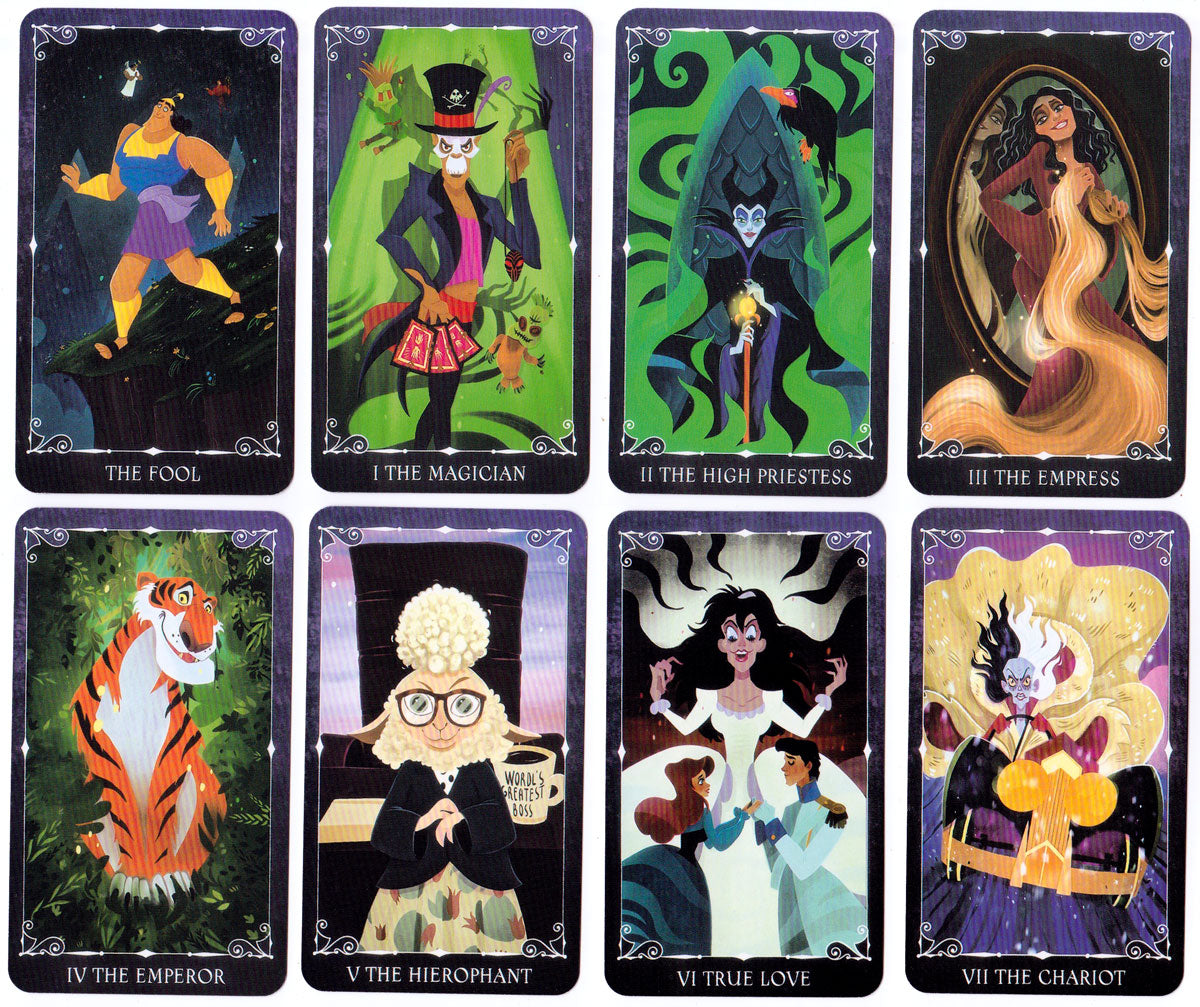 Disney Villains Tarot Deck and Guidebook