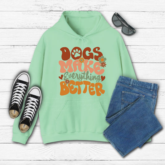 Everything Is Better With Dogs Hoodie