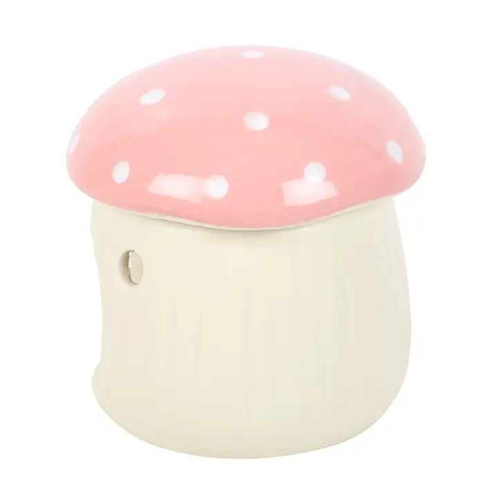 Pink Mushroom Shaped Oil Burner