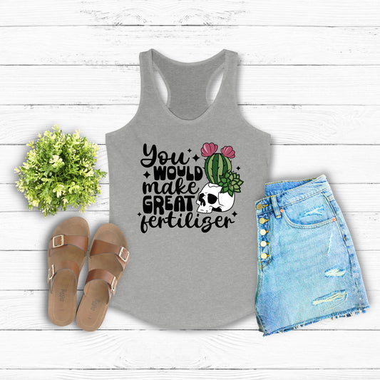 Great Fertilizer Racerback Tank