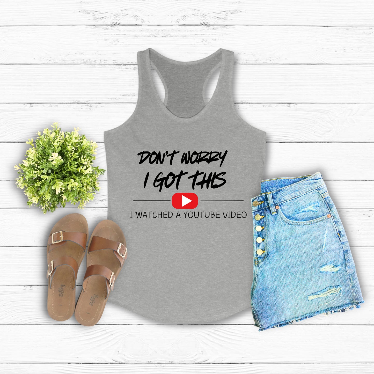 I Got This Racerback Tank