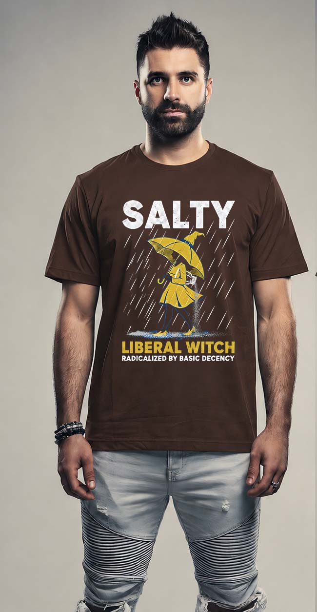 Salty Liberal Witch T-Shirt