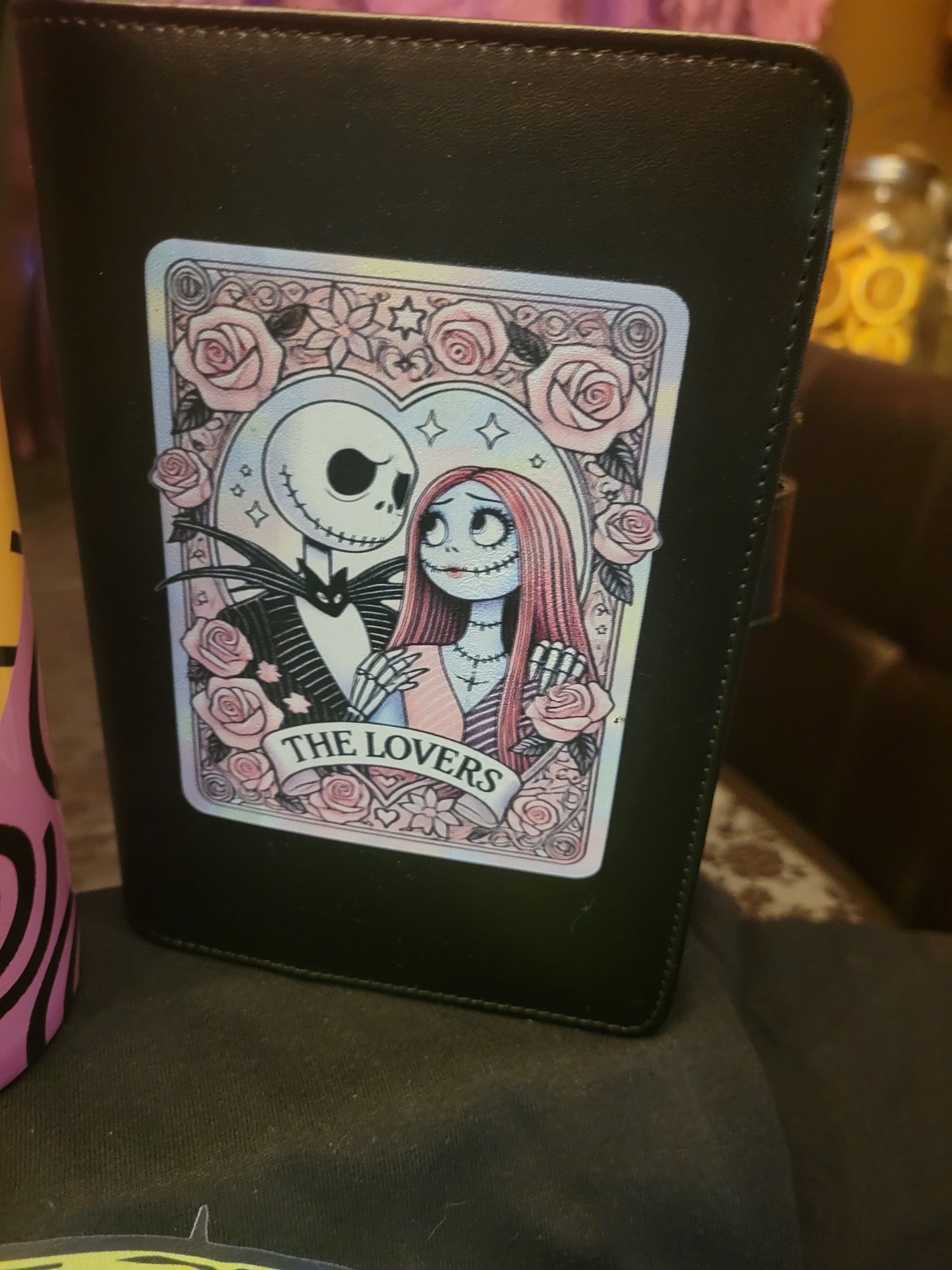 Nightmare Before Christmas Collector Bundle – Oogie Boogie Tee, Tarot Deck, Tumbler & Tarot Wallet