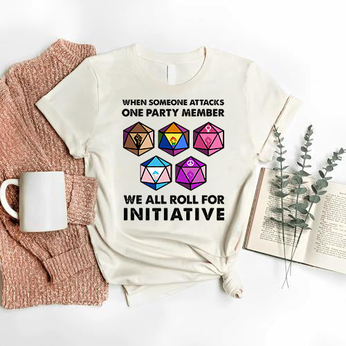 Roll For Initiative T-Shirt
