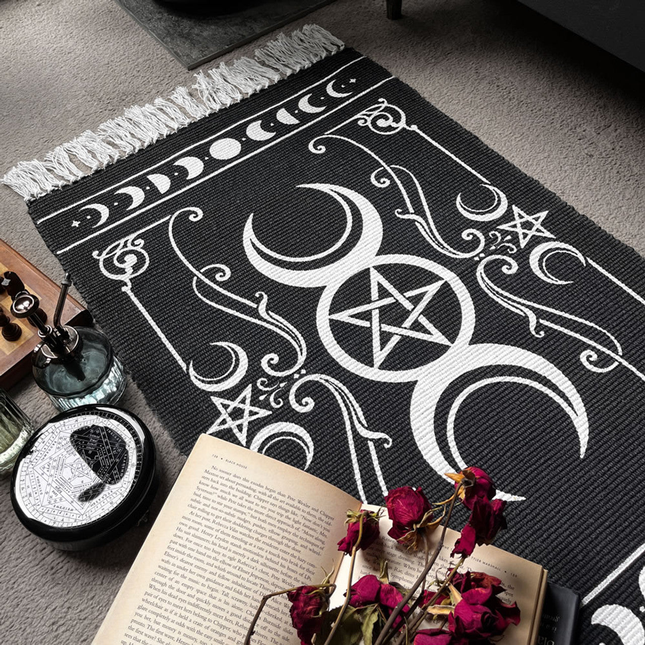 Triple Moon Rug