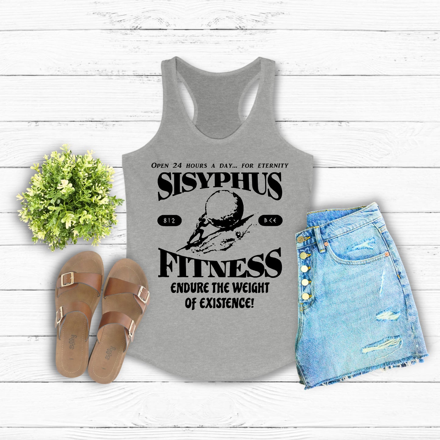 Sisyphus Fitness Racerback Tank
