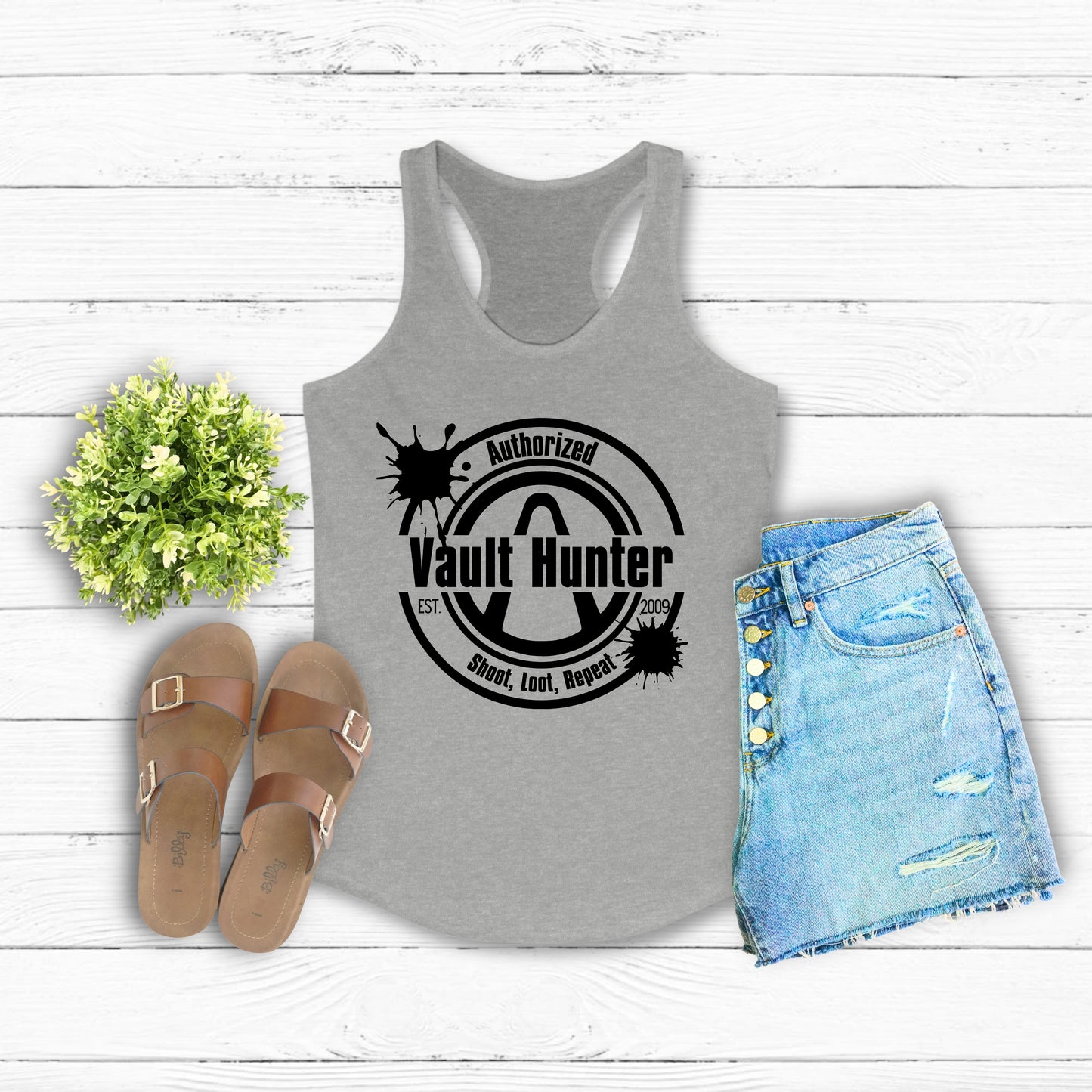 Vault Hunter Racerback Tank